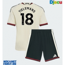 Manchester United Youri Tielemans #18 Rezervni Dres za djecu 2026-27 Kratak Rukav (+ Kratke hlače)